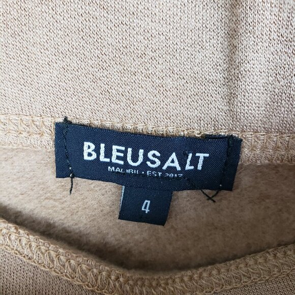 Bleusalt Maxi Skirt A-line Beige Tan Neutral Soft Stretchy Lagenlook size XL - Picture 5 of 9